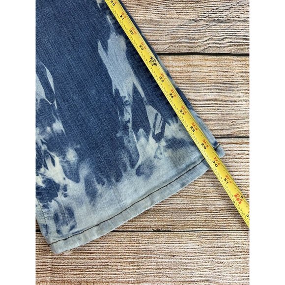 Smiths Acid Wash Straight Leg Jeans Women Size 10 Denim Casual Pants - Stretch - Picture 9 of 9